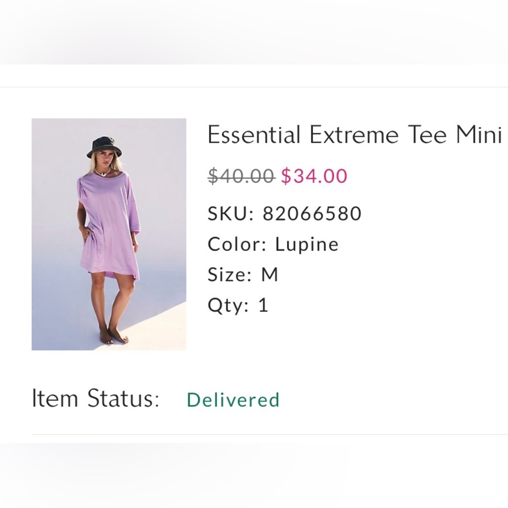 Purple Essential Extreme Tee